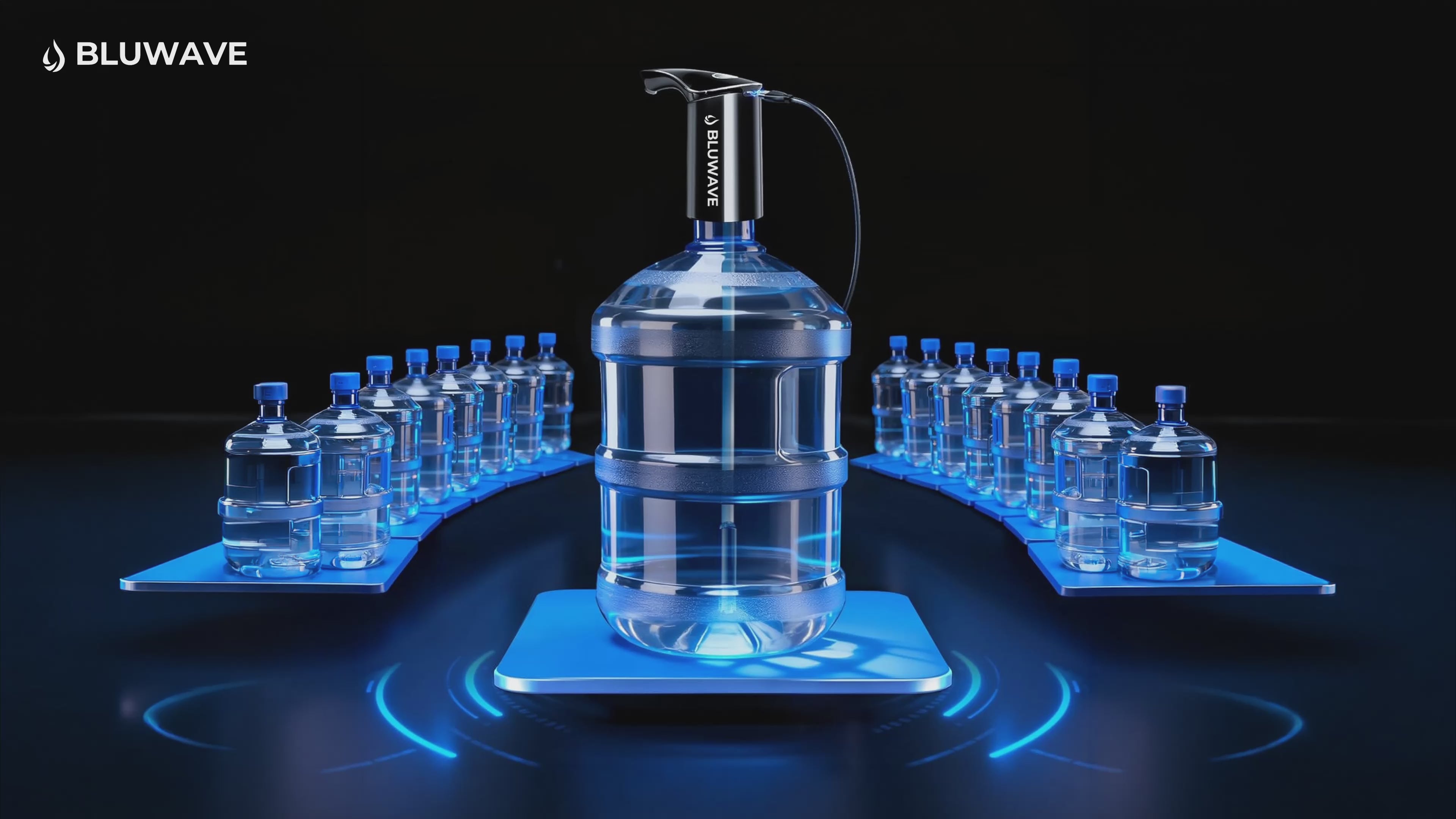 Load video: Bluwave video demo of water dispenser pump